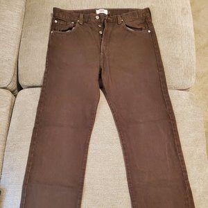 Levis 501 Buttonfly Jeans, 34 x 32